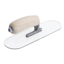 Load image into Gallery viewer, Marshalltown PSP10 10 X 3 Plastic Pool Trowel-Wood Handle