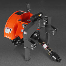 Load image into Gallery viewer, MechMaxx 3-Point PTO Stump Grinder with 44 Carbide Teeth (PTO Shaft Included with Slip Clutch), for 35-80HP Tractor, SG28