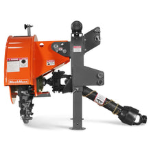Load image into Gallery viewer, MechMaxx 3-Point PTO Stump Grinder with 44 Carbide Teeth (PTO Shaft Included with Slip Clutch), for 35-80HP Tractor, SG28