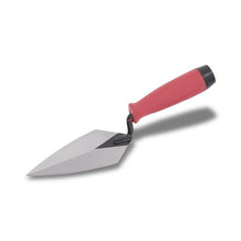 Load image into Gallery viewer, Marshalltown PTSG73 Pointing Trowel 7" x 3" w/ Red Soft Grip Handle PALLETIZED (6/Pack)
