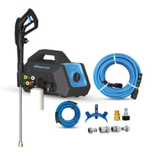 Load image into Gallery viewer, Blu Shield 3000PSI High Pressure Washer Humpback with Wall Mount Plate and Hose Hanger + 1/4"X 50' PW Hose