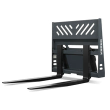 Load image into Gallery viewer, MechMaxx 36'' Mini Skid Steer Pallet Fork Frame Attachment, 2204 lb Weight Capacity