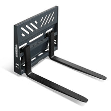 Load image into Gallery viewer, MechMaxx 36'' Mini Skid Steer Pallet Fork Frame Attachment, 2204 lb Weight Capacity