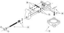 Load image into Gallery viewer, Wilton — WS6 Shop Vise 6&quot; with Swivel Base