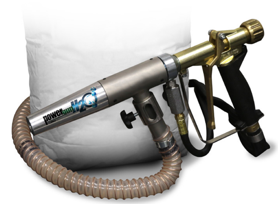 Clemco POWER GUN H2O w/out Hopper and Cart