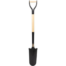 Load image into Gallery viewer, Marshalltown RBDSD 14Ga. ROUND BLADE DRAIN SPADE W/ D-GRIP HANDLE (6/Pack)