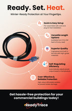 Load image into Gallery viewer, Heat Trace Cable Power Lead, 20 ft