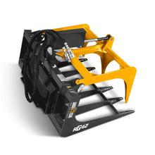 Load image into Gallery viewer, MechMaxx 42" Mini Skid Steer Skeleton Grapple Attachment, 24" Arm Opening, 2000 lb Weight Capacity