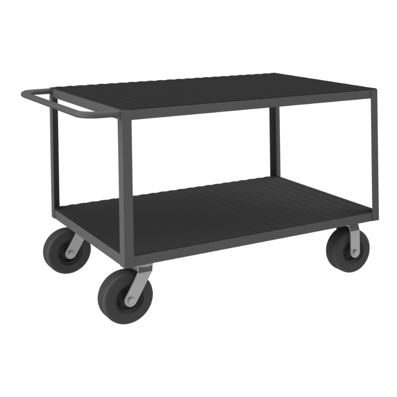 Durham RIC-3048-2-95 Instrument Cart, 2 Shelves, 30 X 48