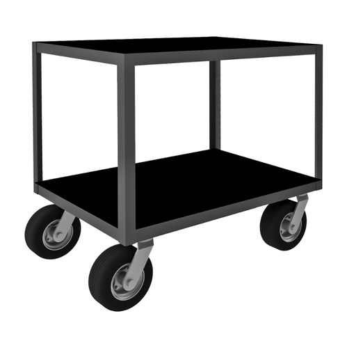 Durham RIC24362NH4SW8PN95 Instrument Cart, No Handle, 2 Shelves, 24 X 36