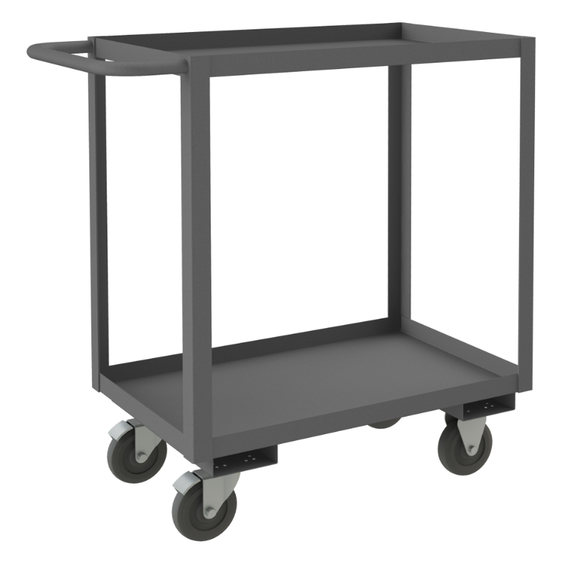 Durham RSC-1830-2-5PO-95 Stock Cart, 2 Shelves, 18-1/4 X 36-1/4 X 37-5/8