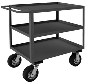 Durham RSC-243639-3-8PN-95 Stock Cart, 3 Shelves, 24-1/4 X 42-1/4 X 39