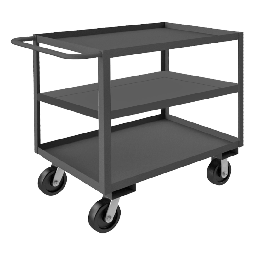 Durham RSC-244848-3-3K-6PH-95 Stock Cart, 3 Shelves, 24-1/4 X 54-1/4 X 48