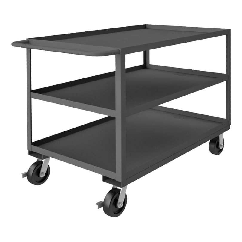 Durham RSC-3048-3-3K-6PHSB-95 Stock Cart, 3 Shelves, 30-1/4 X 54-1/4 X 39