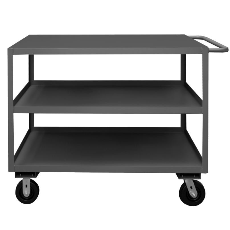 Durham RSC-2436-3-3K-TLD-95 Stock Cart, 3 Shelves, 24-1/4 X 42-1/4 X 39