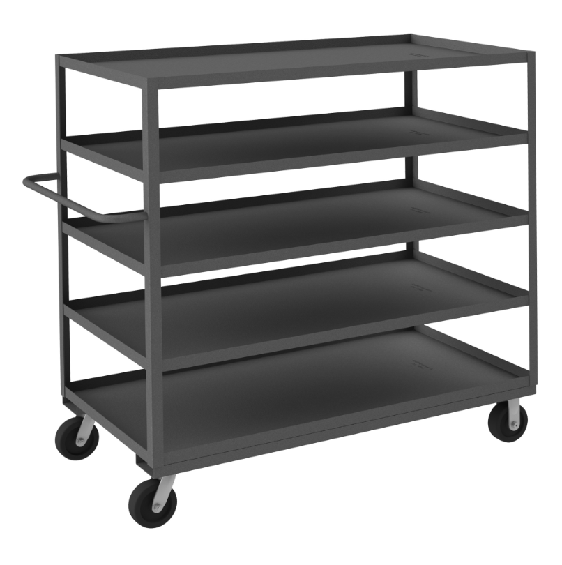 Durham RSC-3060-5-3K-95 Stock Cart, 5 Shelves, 30-1/4 X 66-1/4 X 60