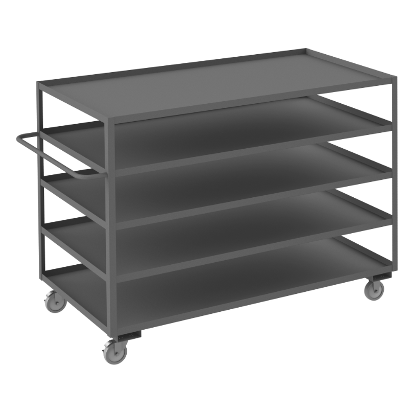 Durham RSC-3672-5-95 Stock Cart, 5 Shelves, 36-1/4 X 78-1/4 X 55-5/8