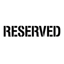 Load image into Gallery viewer, NewStripe RESERVED Stencil