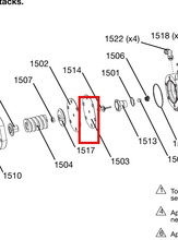 Load image into Gallery viewer, Graco SA921005 Plate,oscillator,spring,cs,zink - highlighted in parts diagram