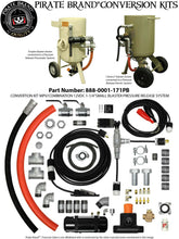 Load image into Gallery viewer, Pirate Brand 888-0001-171PB Conversion Kit MPV/Combination Electric 12vdc 1-1/4" Small Blaster Pressure Release System, Includes 55' Control Cord – Replaces Schmidt (Axxiom) 0001-171