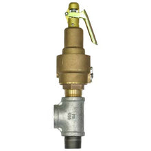 Load image into Gallery viewer, Pirate Brand 888-2470-00701PB Relieving Safety Valve Pop Off Kit, Asme, 150 Psig, 1602 Scfm, 1-1/4" NPT, Top Venting Outlet, Hard Seat, Bulk Blasters