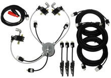 Load image into Gallery viewer, Pirate Brand 888-7112-30001PB Junction Box Kit 12vdc Bulk Blaster (3) Outlet, Includes (3) 110' Control Cords – Replaces Schmidt (Axxiom) 7112-300-01