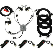 Load image into Gallery viewer, Pirate Brand 888-7112-30001PB Junction Box Kit 12vdc Bulk Blaster (3) Outlet, Includes (3) 110' Control Cords – Replaces Schmidt (Axxiom) 7112-300-01