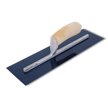 Load image into Gallery viewer, Marshalltown MXS57B Blue Steel Finishing Trowels Wood Curved 14 In (356 Mm) 3 In (76 Mm)
