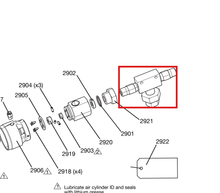 Load image into Gallery viewer, Graco SG263009 Fitting,gun,single,1-3/16-12thdm, - highlighted in parts diagram