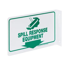 Load image into Gallery viewer, Spill Response Equipment 90° Projection Sign