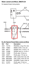Load image into Gallery viewer, Graco SM370001 Cap,2pass,mixer,top,sm370-24 - highlighted in parts diagram