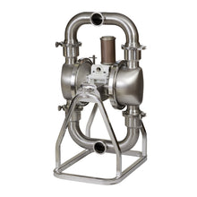 Load image into Gallery viewer, Graco SP3B.0013 SaniForce 3250, 3" High Sanitation SST Pneumatic Diaphragm Pump, Poly Center, SS Seats, PT Balls, PS Diaphragms