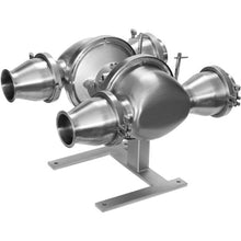 Load image into Gallery viewer, Graco SP3F.0080 SaniForce 3150, 3" High Sanitation SST Pneumatic Diaphragm Pump, SS Center, FL Checks, SP Diaphragms
