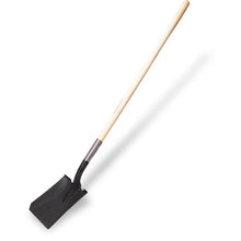 Load image into Gallery viewer, Marshalltown SPSW 14Ga. SQUARE POINT SHOVEL W/ LONG WOOD HANDLE (6/Pack)