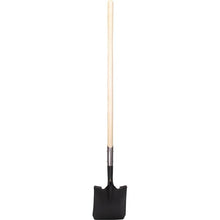 Load image into Gallery viewer, Marshalltown SPSW 14Ga. SQUARE POINT SHOVEL W/ LONG WOOD HANDLE (6/Pack)
