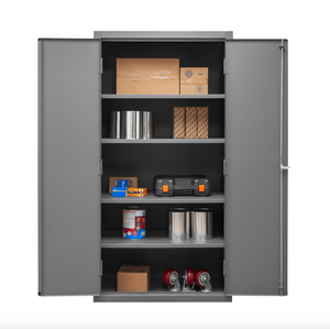 Durham 2501-4S-95 Cabinet, 16 Gauge, 4 Shelves, 36 X 24 X 72