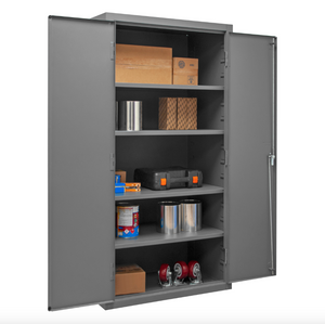 Durham 2501-4S-95 Cabinet, 16 Gauge, 4 Shelves, 36 X 24 X 72