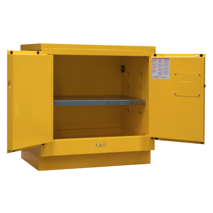 Durham 1022UCM-50 Flammable Storage, 22 Gallon, Under Counter, Manual