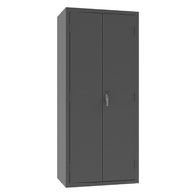 Load image into Gallery viewer, Durham 3500-HDL-95 Janitorial Cabinet, 14 Gauge, 5 Shelves, 36 X 24 X 84