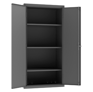 Durham 3501-95 Cabinet, 14 Gauge, 3 Shelves, 36 X 24 X 72