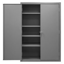 Load image into Gallery viewer, Durham 3502-4S-95 Cabinet, 14 Gauge, 4 Shelves, 48 X 24 X 72