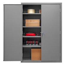 Load image into Gallery viewer, Durham 3502-4S-95 Cabinet, 14 Gauge, 4 Shelves, 48 X 24 X 72