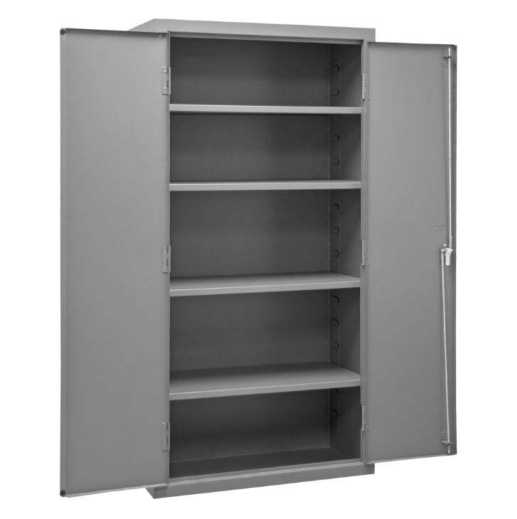 Durham 3602-95 Cabinet, 14 Gauge, 4 Shelves, 36 X 18 X 72