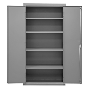 Durham 3602-95 Cabinet, 14 Gauge, 4 Shelves, 36 X 18 X 72