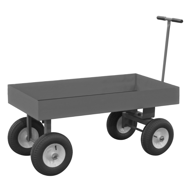 Durham 5WT6-2448-LU-12PN-95 5Th Wheel Platform Truck, 6″ Lips Up, 24 X 50-1/4 X 43-1/8