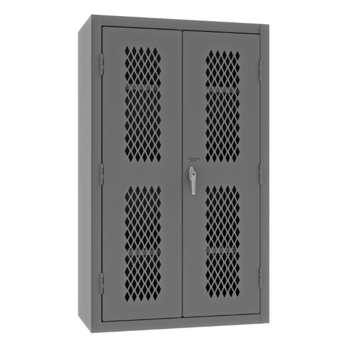 Durham EMDC-361860-95 Ventilated Shelves Cabinet, 14 Gauge, 3 Shelves, 36 X 18 X 60