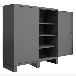 Durham HDC-246066-3S95 Cabinet, 12 Gauge, 3 Shelves, 60 X 24 X 66