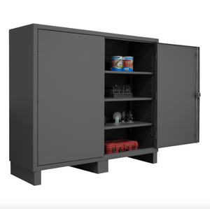 Durham HDC-247266-3S95 Cabinet, 12 Gauge, 3 Shelves, 72 X 24 X 66