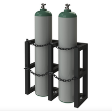 Load image into Gallery viewer, Durham GCRV-301230-08T Gas Cylinder Rack For 2 Vertical Cylinders