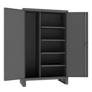 Durham HDJC244878-4S95 Maintenance Cabinet, 12 Gauge, 4 Shelves, 48 X 24 X 78